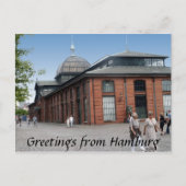 Briefkaart visveilinghuis (Voorkant)