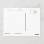 BRIEFKAART Vlaggenlanden VS (Achterkant)