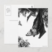 Briefkaart vliegende vliegende vliegende vliegende (Voorkant / Achterkant)