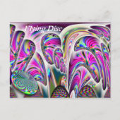 Briefkaart vliegschijf (Voorkant)