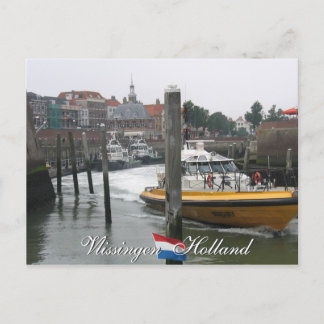 Briefkaart Vlissingen Pilot Boat Holland