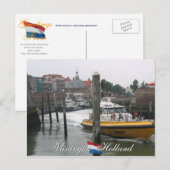 Briefkaart Vlissingen Pilot Boat Holland (Voorkant / Achterkant)