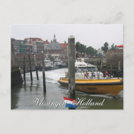Briefkaart Vlissingen Pilot Boat Holland