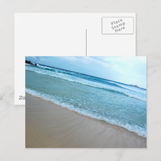 briefkaart "Vloeiend breedbeeld" (Voorkant / Achterkant)