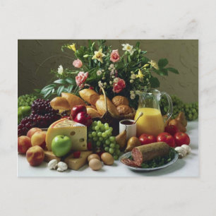 BRIEFKAART VOEDSEL VOOR WEERGAVE