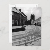 Briefkaart voetafdrukken (Voorkant / Achterkant)