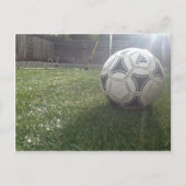 Briefkaart Voetbal (Voorkant)