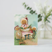 Briefkaart  vogeleieren (Staand voorkant)