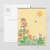 briefkaart vogelhuis (Voorkant / Achterkant)