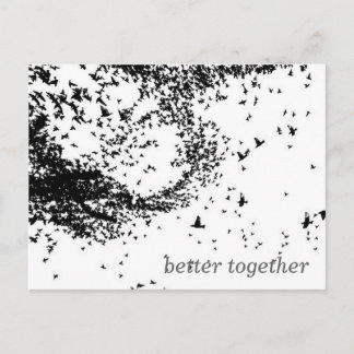 Briefkaart vogels