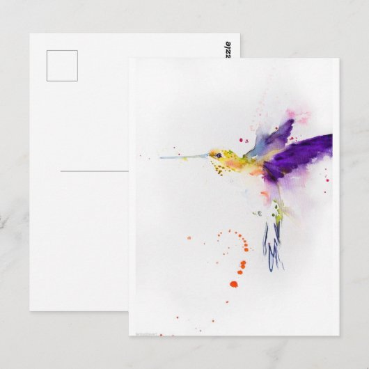 Briefkaart - Vogelvogel (Voorkant / Achterkant)