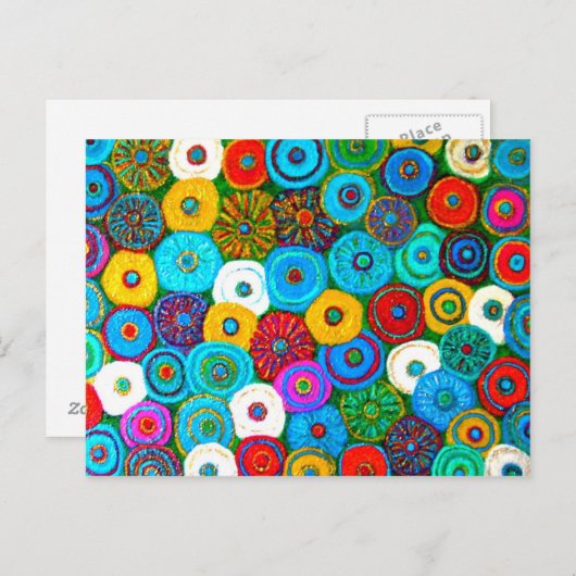 Briefkaart volledige cirkel (Voorkant / Achterkant)