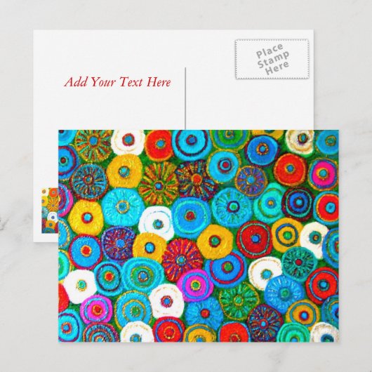 Briefkaart volledige cirkel (Voorkant / Achterkant)