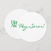 briefkaart voor 1908 - jarig bestaan ( lidmaatscha (Voorkant / Achterkant)