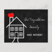 Briefkaart voor adreswijziging (Voorkant)