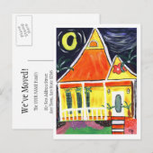 Briefkaart voor adreswijziging (Voorkant / Achterkant)