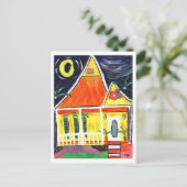 Briefkaart voor adreswijziging (Staand voorkant)