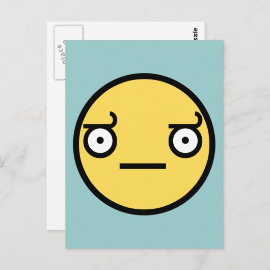 Briefkaart voor afkeuring (Voorkant / Achterkant)