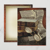 Briefkaart voor  aflezing (Voorkant / Achterkant)