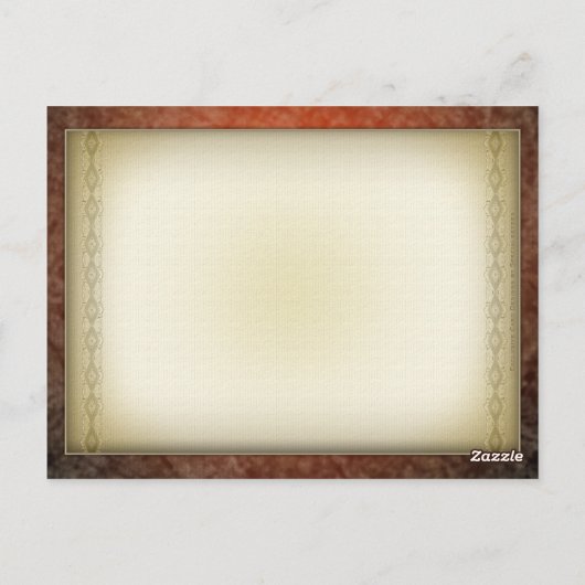 Briefkaart voor  aflezing (Achterkant)