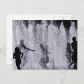 Briefkaart voor afspelen van kinderen (Voorkant / Achterkant)