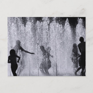 Briefkaart voor afspelen van kinderen