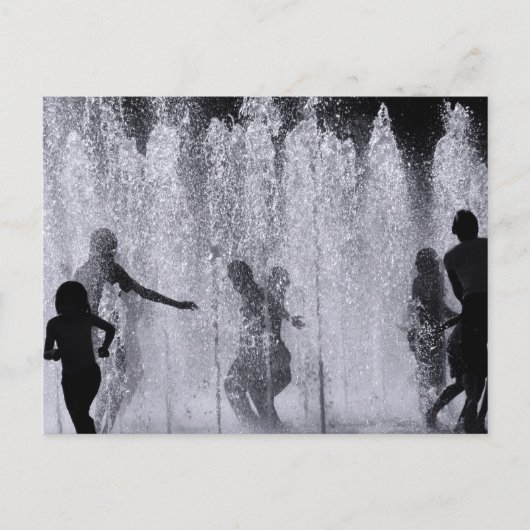 Briefkaart voor afspelen van kinderen (Voorkant)