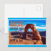 Briefkaart voor Arches (Voorkant / Achterkant)