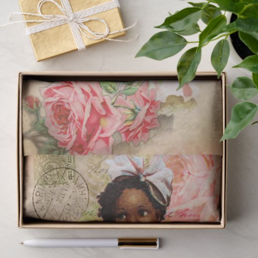  Briefkaart voor baby's - Weefpapier Tissuepapier (Geschenk)