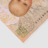  Briefkaart voor baby's - Weefpapier Tissuepapier (Detail)