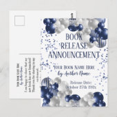 Briefkaart voor bekendmaking van boekversie (Voorkant / Achterkant)