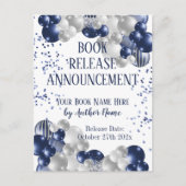 Briefkaart voor bekendmaking van boekversie (Voorkant)