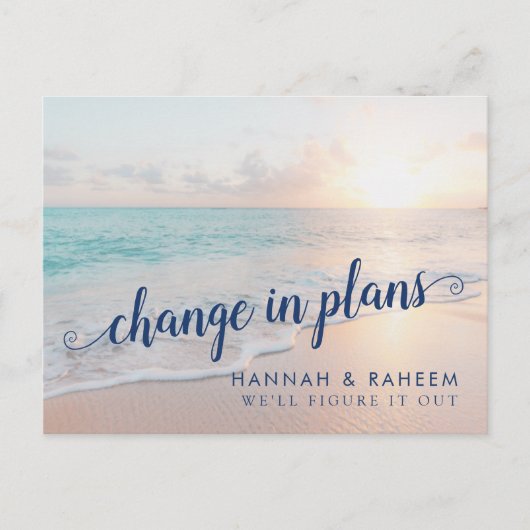 Briefkaart voor berichten over het overschrijden v (Voorkant)