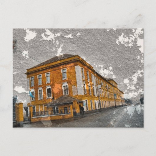 Briefkaart voor betonbouw (Voorkant)
