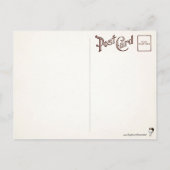 Briefkaart voor binnentoiletreclame (Achterkant)