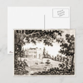 Briefkaart voor Black and White Country House (Voorkant / Achterkant)