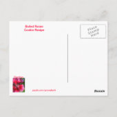Briefkaart voor boiled Raisin Cookie Recipe (Achterkant)