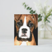 Briefkaart voor boxer (Staand voorkant)