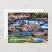 Briefkaart voor brandwonden (Voorkant / Achterkant)