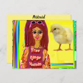 Briefkaart voor briefkaart verjaardag (Voorkant / Achterkant)