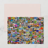 briefkaart voor briefkaarten (Voorkant / Achterkant)