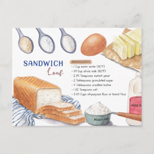 Briefkaart voor broodwinning