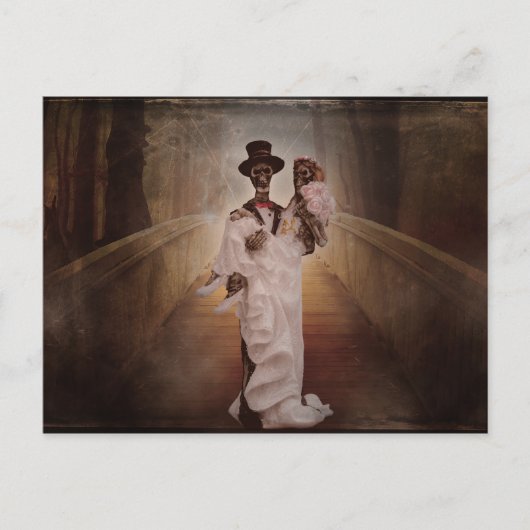 briefkaart voor bruid en bruidegom (Voorkant)