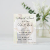 Briefkaart voor bruiloft (Staand voorkant)