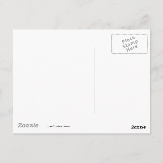 Briefkaart voor buisglas en zeeschelpen (Achterkant)