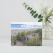 Briefkaart voor buitenbanken Sand Dunes (Staand voorkant)