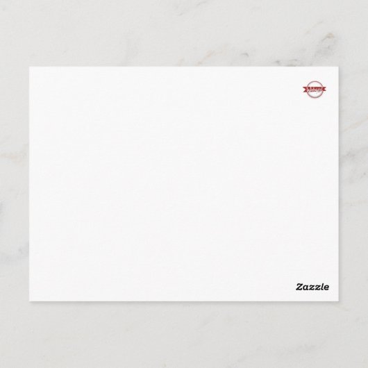 Briefkaart voor buitengebruik (Achterkant)