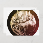 Briefkaart voor Caribische bomen en landschappen (Voorkant / Achterkant)