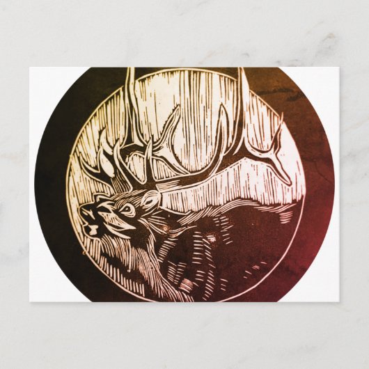 Briefkaart voor Caribische bomen en landschappen (Voorkant)