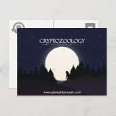Briefkaart voor cryptozoölogie (Voorkant / Achterkant)